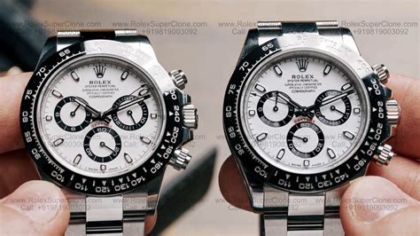 rolex super clone vs original